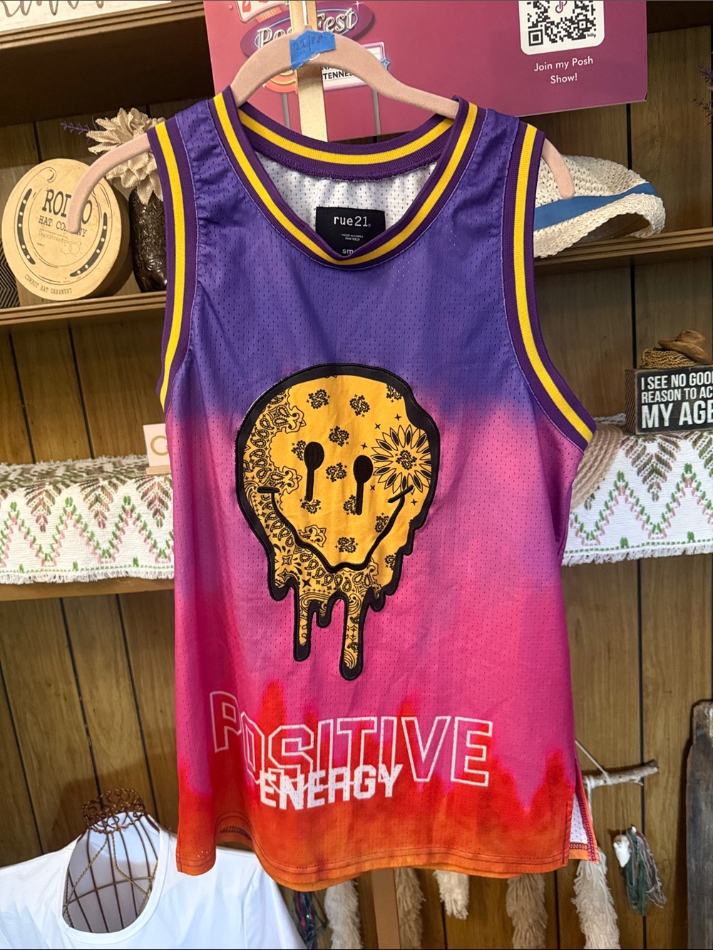 Rue 21 Graphic Jersey Tank